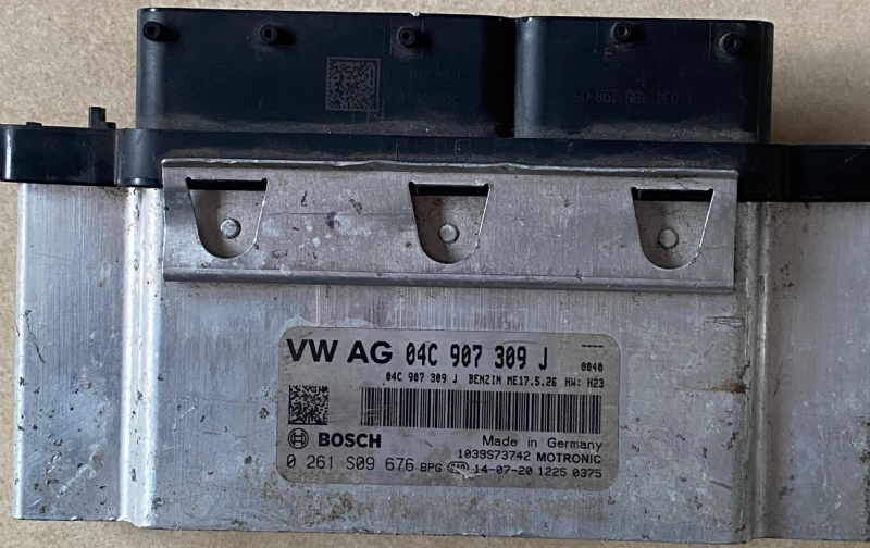 0621S09676 VW-AUDİ-SEAT-SKODA MOTOR BEYNİ ME17.5.26 - 04C 907 309 J - 0 261 S09 676