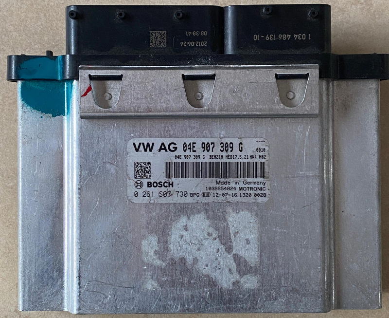 0261S07730 VW-AUDİ-SEAT-SKODA MOTOR BEYNİ MED17.5.21 04E 907 309 G - 0 261 S07 730 