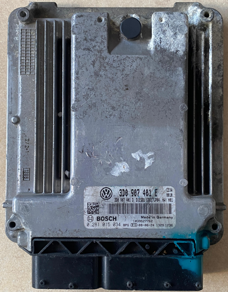 0281015034 VW-AUDİ-SEAT-SKODA MOTOR BEYNİ EDC17CP04 - 3D0 907 401 E - 0 281 015 034