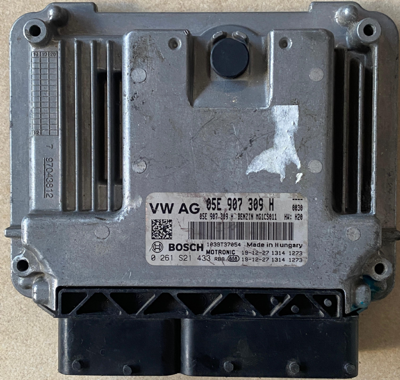 0261S21433 VW-AUDİ-SEAT-SKODA MOTOR BEYNİ MG1CS011 - 05E 907 309 H - 0 261 S21 433 