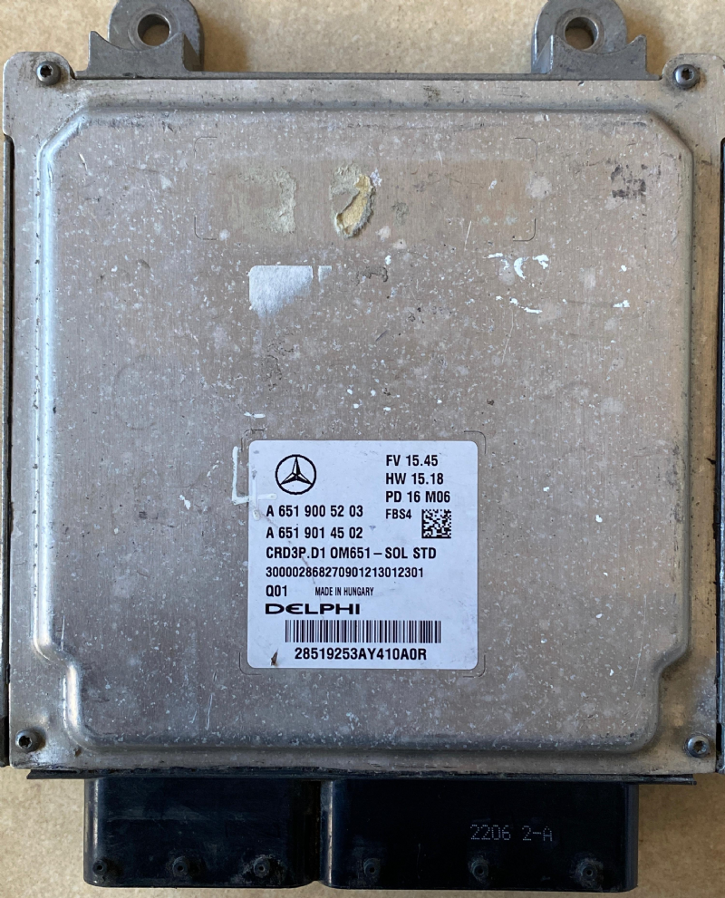 A6519005203 MERCEDES MOTOR BEYNİ CRD3P.D1 - A 651 901 45 02 - A 651 900 52 03