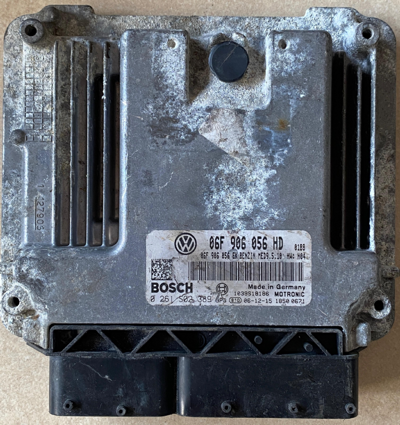 0261S02389 VW - AUDİ - SKODA - SEAT MOTOR BEYNİ MED9.5.10 - 06F 906 056 HD - 0 261 S06 389