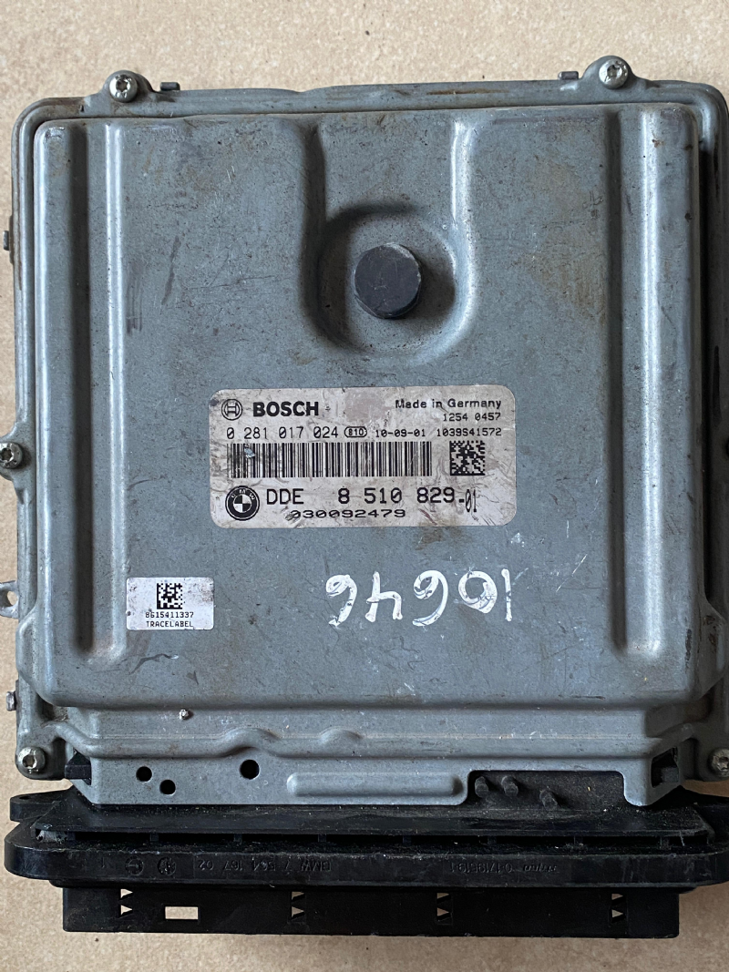 0281017024 BMW MOTOR BETNİ EDC17C41 - DDE 8 510 829-01 - 0 281 017 024