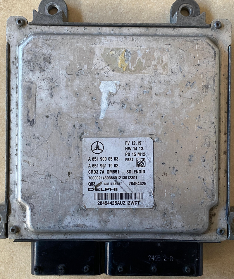 A6519000503 MERCEDES MOTOR BETNİ CRD3.7A - A 651 901 19 02 - A 651 900 05 03