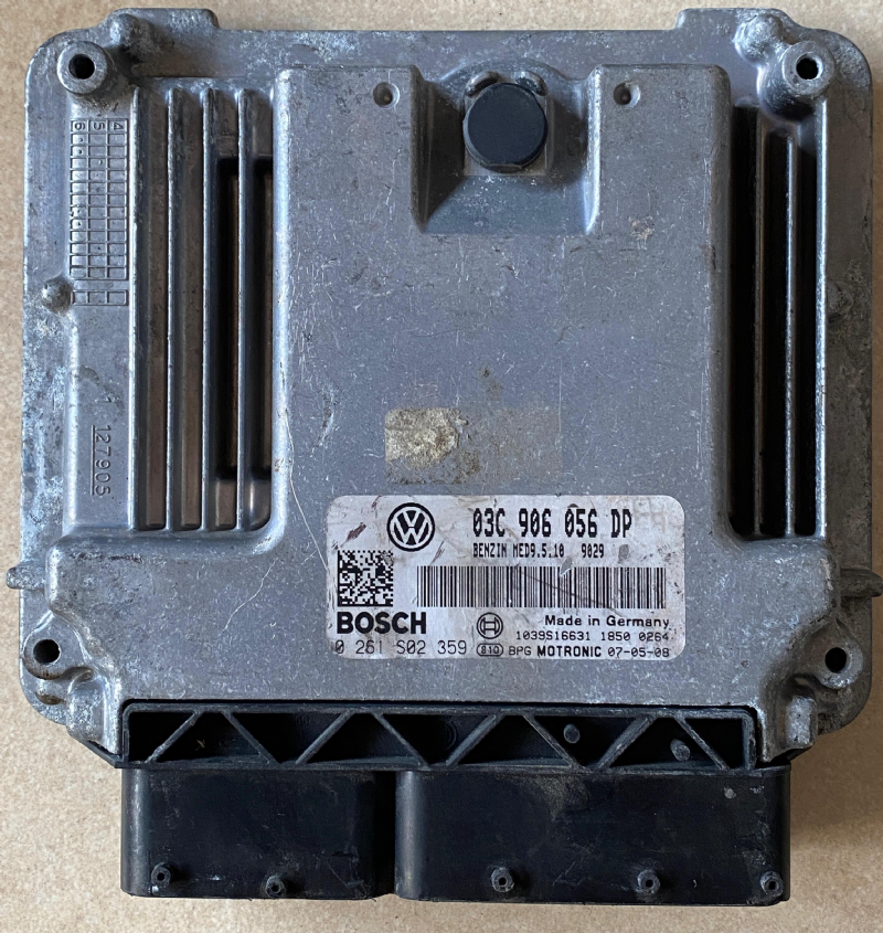 0261S02359 VW - AUDİ - SKODA - SEAT MOTOR BEYNİ MED9.5.10 - 03C 906 056 DP - 0 261 S02 359