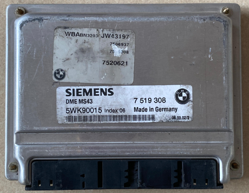 5WK90015 BMW MOTOR BEYNİ MS43 - 7 519 308 