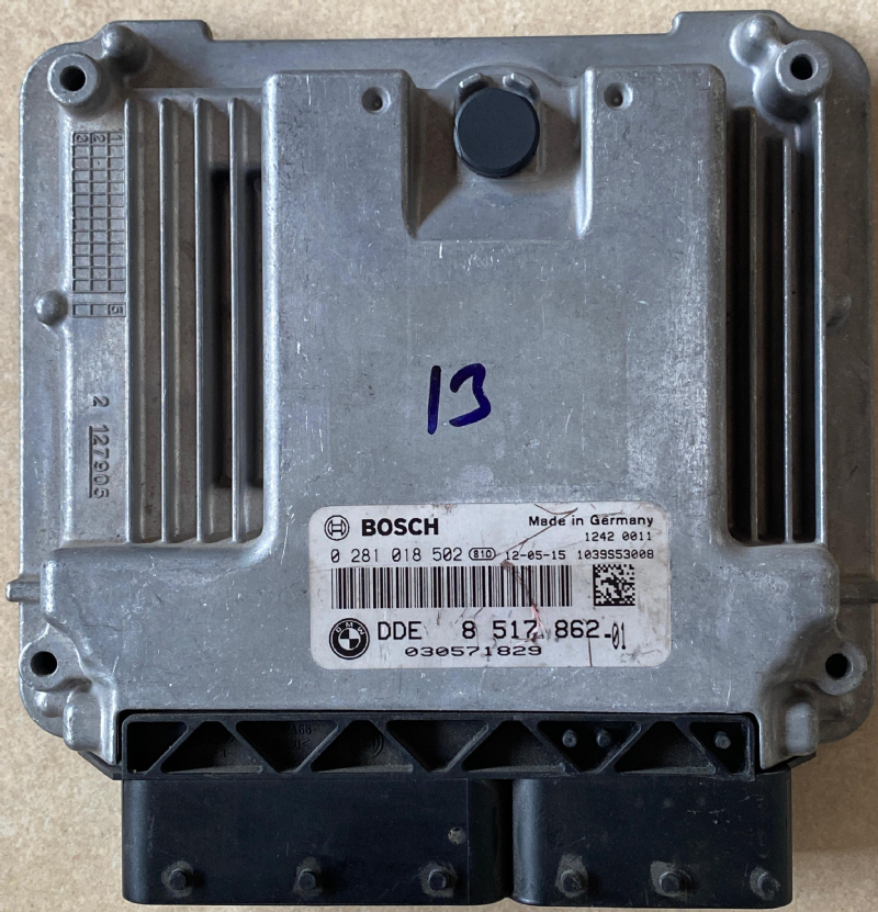 0281018508 BMW MOTOR BEYNİ EDC17CP42 DDE 8 517 862-01 - 0 281 018 502