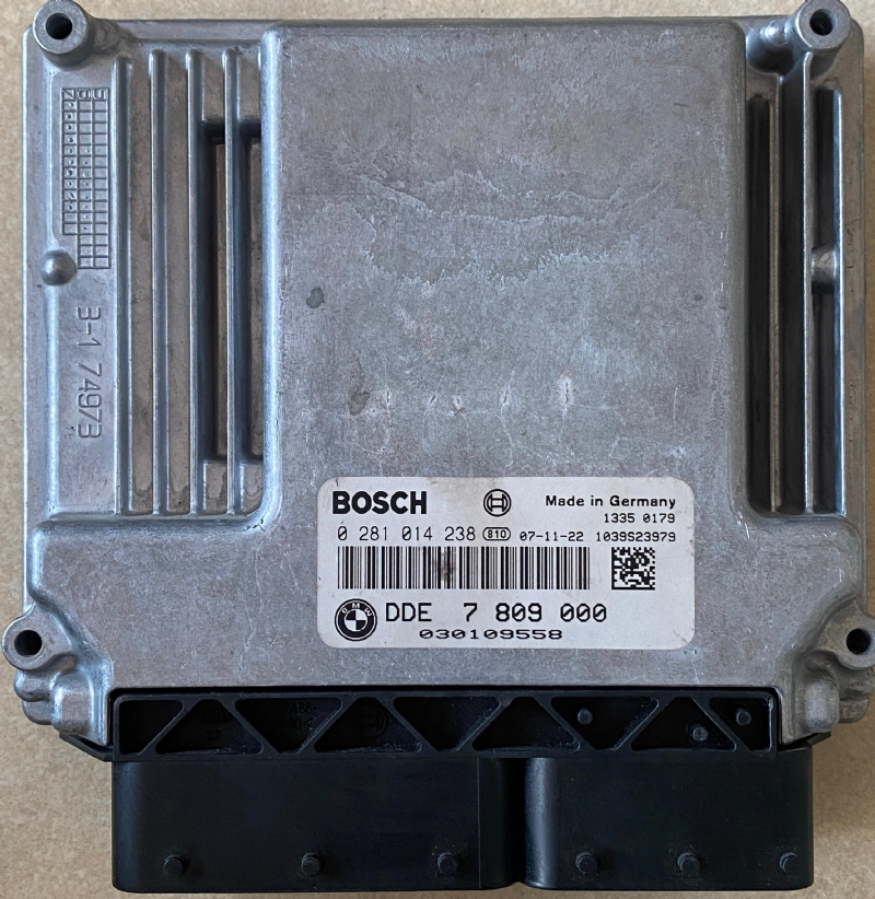 0281014238 BMW MOTOR BEYNİ EDC17CP02 - DDE 7 809 000 - 0 281 014 238