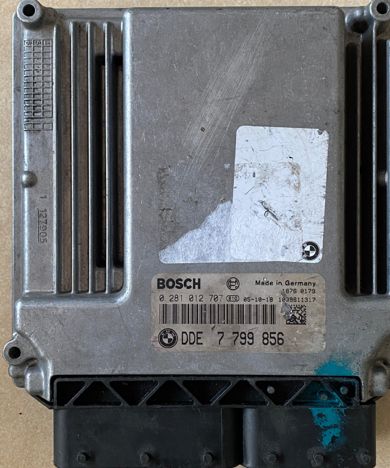 0281012707 BMW MOTOR BEYNİ EDC16C35 DDE 7 799 856 - 0 281 012 707