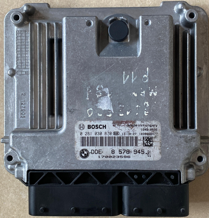 0281030870 BMW MOTOR BEYNİ EDC17C50 - DDE 8 578 945 - 0 281 030 870