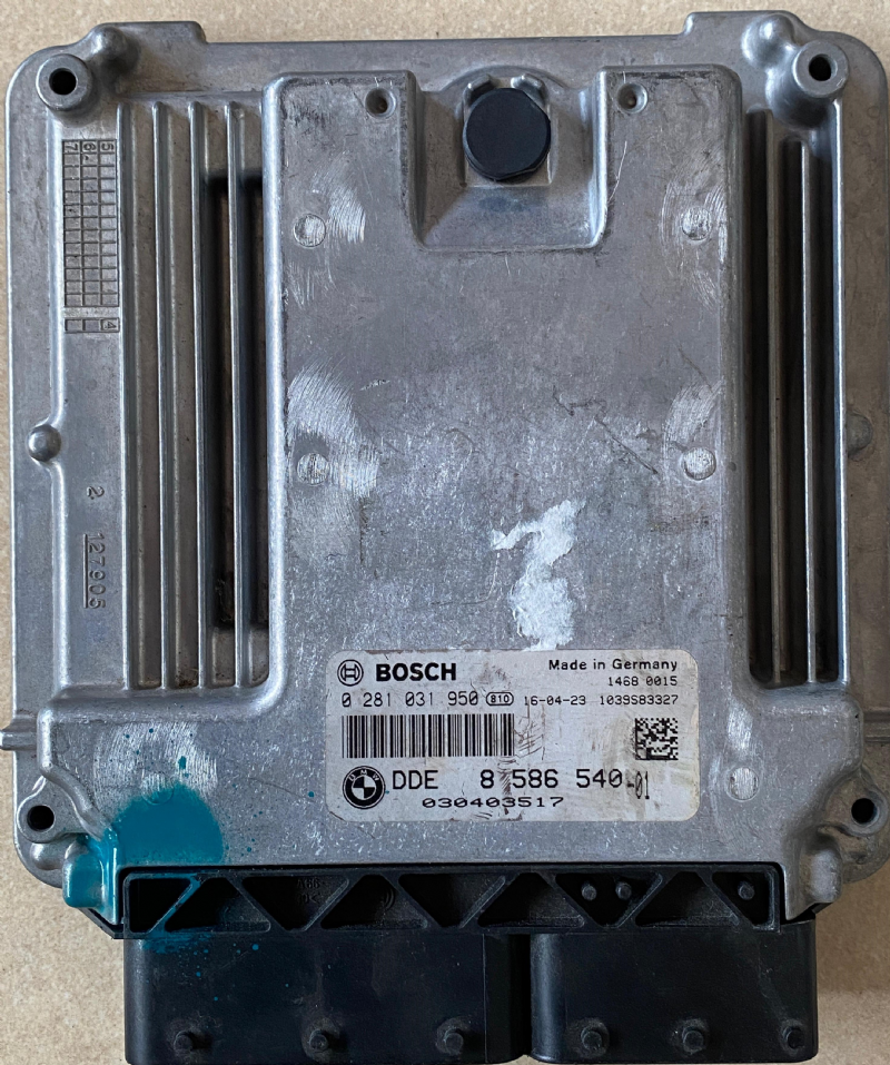 0281031950 BMW MOTOR BEYNİ EDC17C56 - DDE 8 586 540-01 - 0 281 031 950 