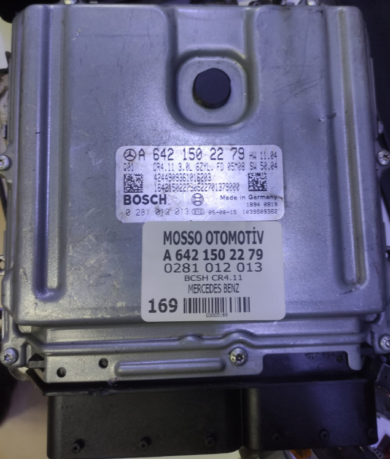 0281012013 - A6421502279 - MERCEDES MOTOR BEYNİ CDR4.11 - 0 281 012 013 - A 642 150 22 79