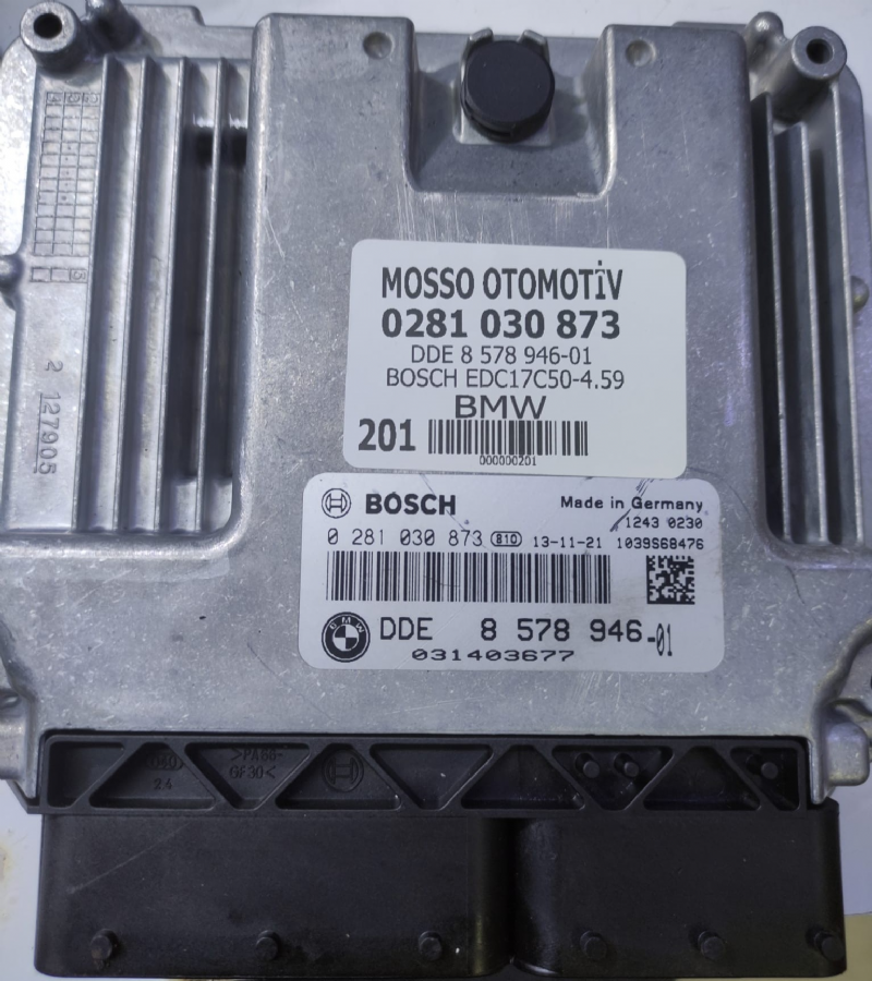 0281030873 - DDE8578946-01 - BMW MOTOR BEYNİ EDC17C50 - 0 281 030 873 - DDE 8 578 946 - 01