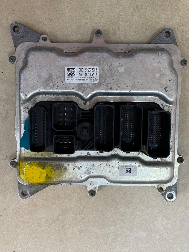 0261S08709 BMW MOTOR BEYNİ MEVD17.2.9 - 0 261 S08 709 - 7 649 131-01