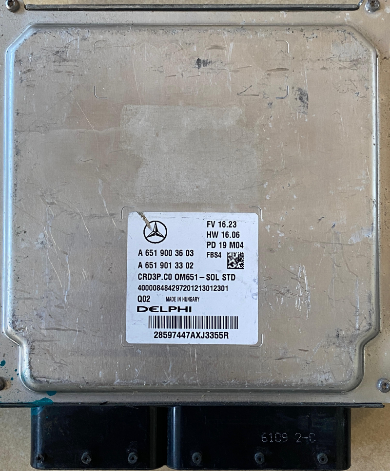 A6519003603 MERCEDES MOTOR BEYNİ CRD3P - A 651 900 36 03 -A 651 901 33 02 