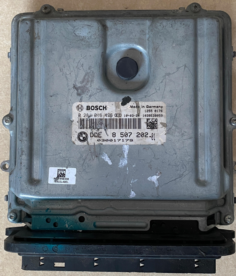 0281016496 BMW MOTOR BEYNİ EDC17C41 - DDE 8 507 202-01 - 0 281 016 496