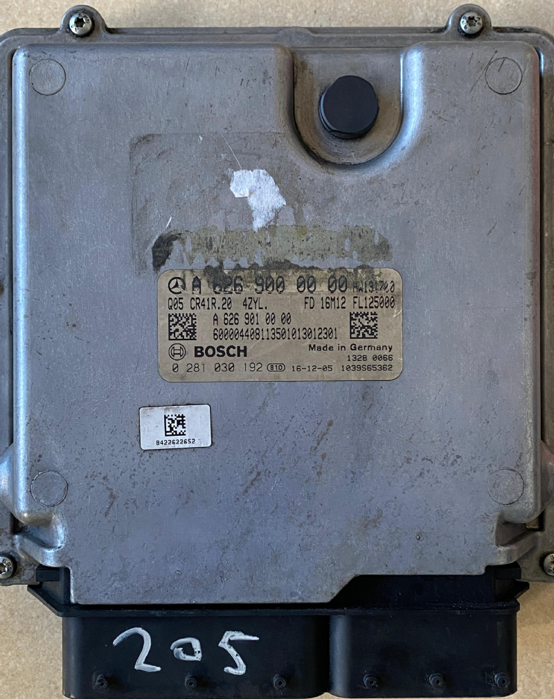 0281030192 MEREDES MOTOR BEYNİ EDC17C66 - A 626 900 00 00 - 0 281 030 192