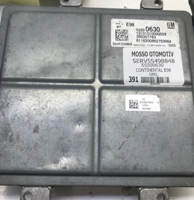 SERV55498848 - 55500630 - OPEL MOTOR BEYNİ CONTİNENTAL E98 - SERV55498849 - 55500630