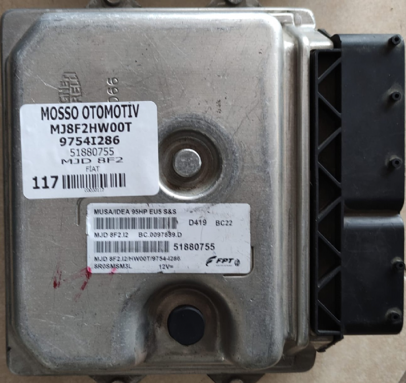 MJ8F2HW006T - 975I286 - FİAT MOTOR BEYNİ - MDJ 8F2 - MJ8F2HW006T - 975I286