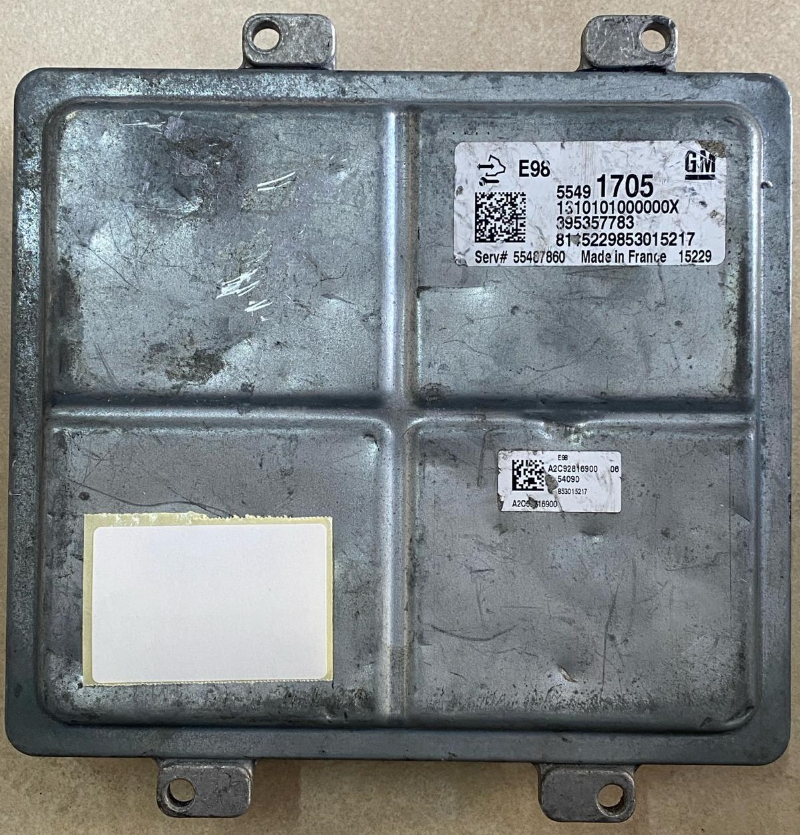 55491705 - OPEL MOTOR BEYNİ - E98 - SERV55487860