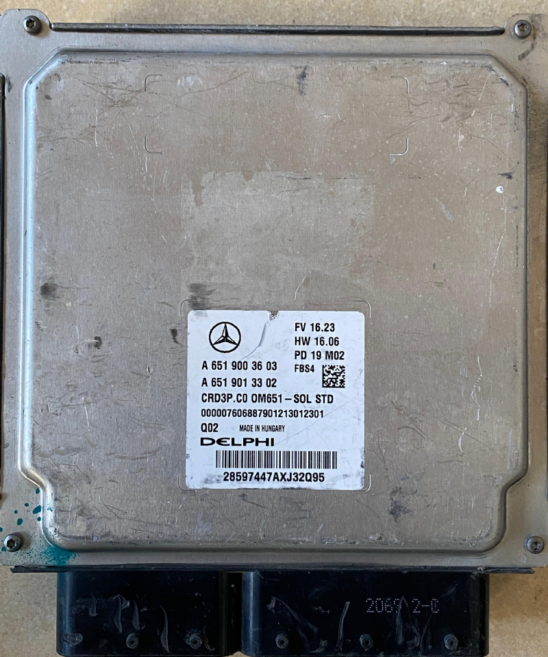 A6519003603 MERCEDES MOTOR BEYNİ CRD3P - A 651 901 33 02 - A 651 900 36 03