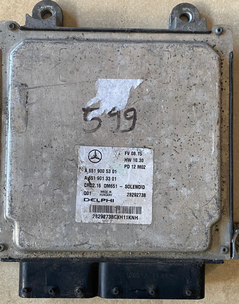 A6519005301 MERCEDES MOTOR BEYNİ CRD2 - A 651 901 33 01 - A 651 900 53 01