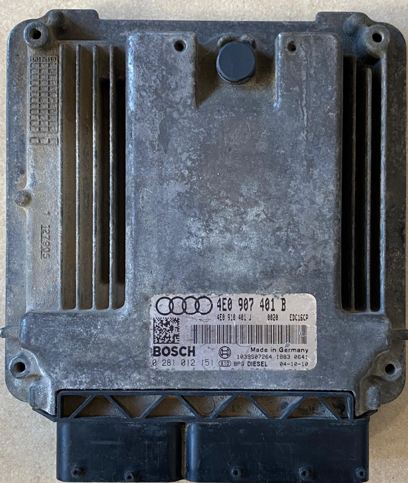 0281012151 VW-AUDİ-SKODA-SEAT MOTOR BEYNİ EDC16CP34 - 4E0 907 401 B - 0 281 012 151