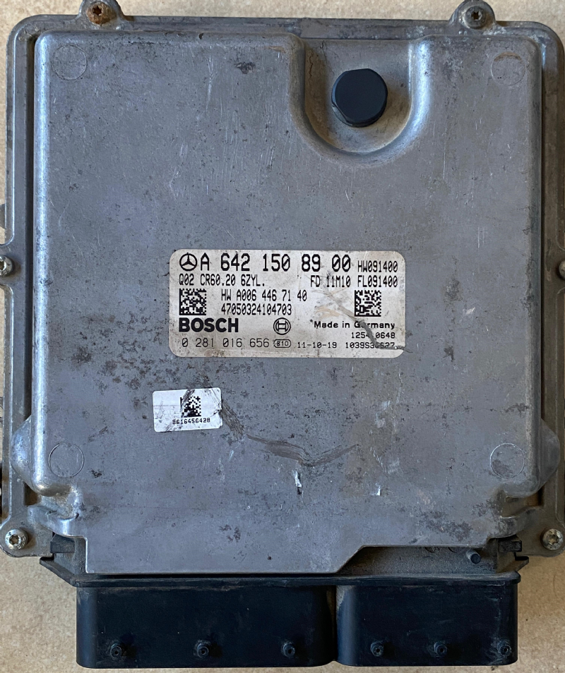 0281016656 MERCEDES MOTOR BEYNİ EDC17CP46 - A 642 150 89 00 - 0 281 016 656