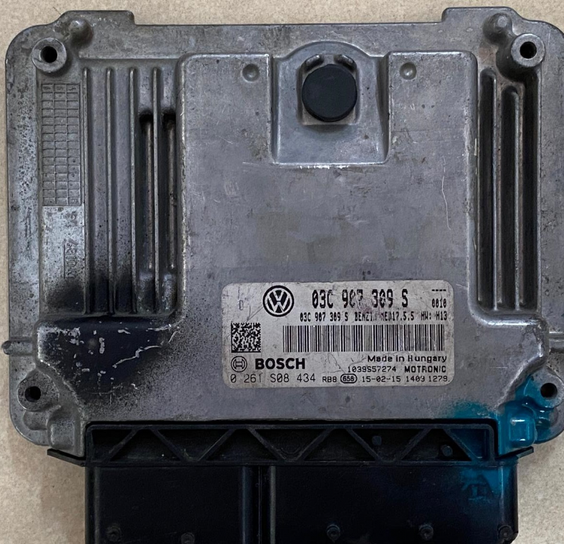 0261S08434 VOLKSWAGEN PASSAT MOTOR BEYNİ MED17.5.5 - 0261 S08 434 - 03C 907 309 S