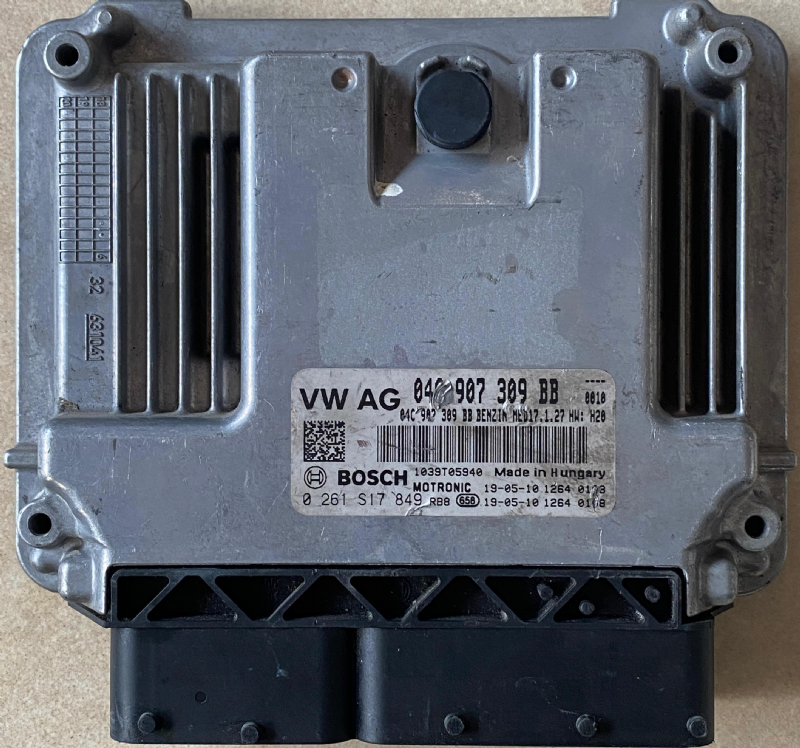 0261S17849 VOLKSWAGEN MOTOR BEYNİ MED17.1.27 - 04C907309BB - 0 261 S17 849