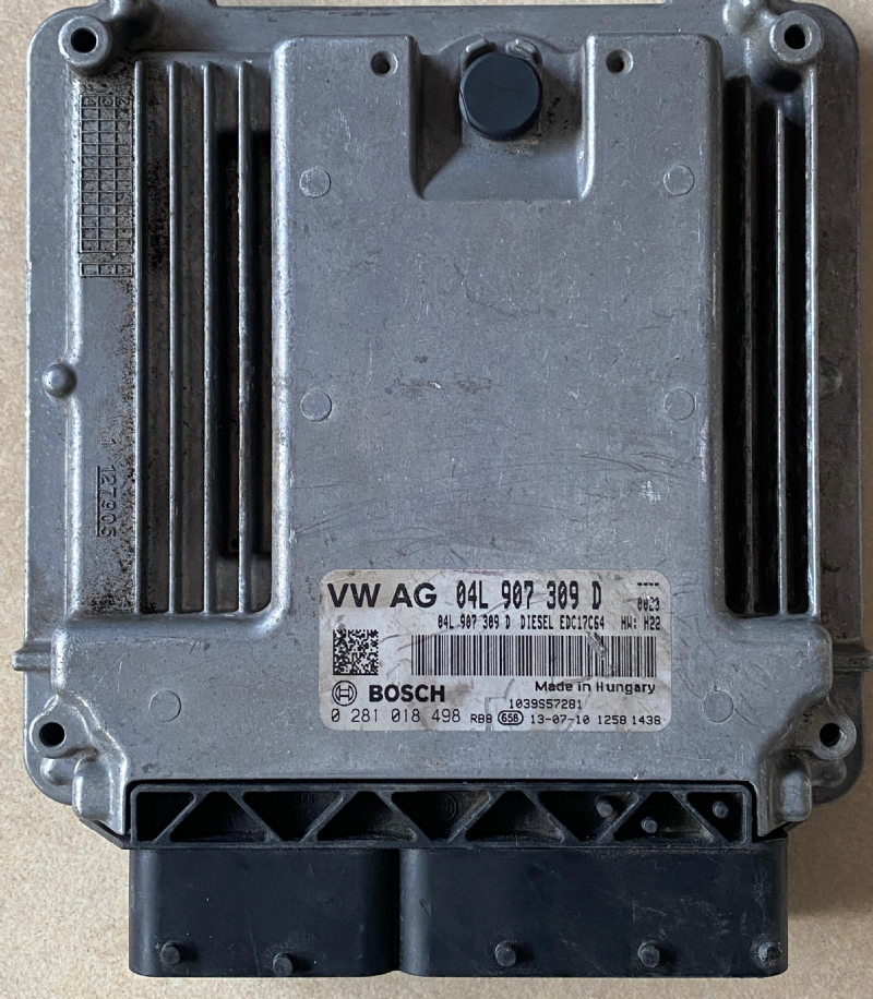 0281018498 VOLSKWAGEN TOURAN MOTOR BEYNİ EDC17C64 -04L907309D - 0 281 018 498