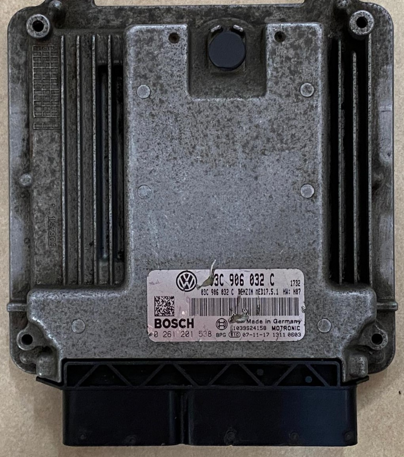 0261201538 VOLKSWAGEN JETTA MOTOR BEYNİ MED17.5.1 - 03C906032C - 0 261 201 538